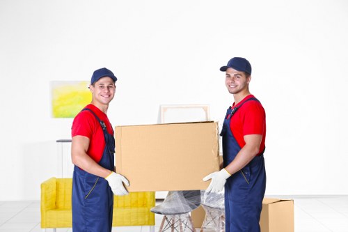 Professional furniture removals in Finchley with careful loading of household items