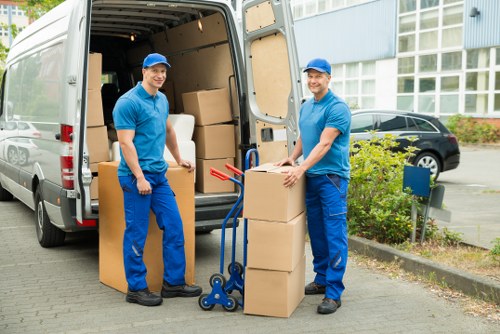 Man and van service handling furniture delivery in Finchley