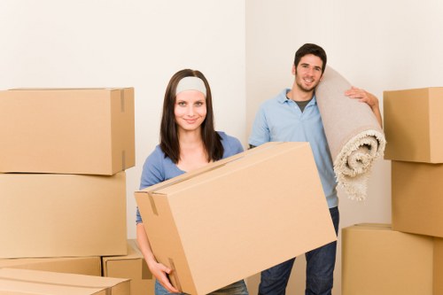 Local Finchley removal company preparing items for transport