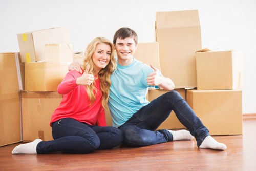 Professional furniture removal for a home clearance in Finchley
